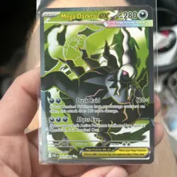 Mega Darkrai ex Ultra Rare 101/084 Pokemon Pitch Black ENGLISH NM - Image 1