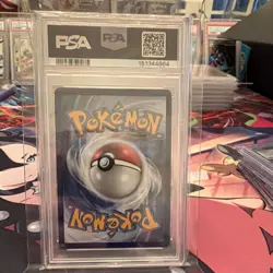 The Pokemon Company Shaymin Illustration Rare Holo Sv10 185/182 PSA 9 EN 2025 - Image 2