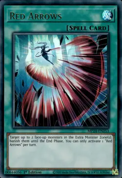 Red Arrows - Ultra Rare 1st Edition MP24-EN253 - NM - YuGiOh - Image 1