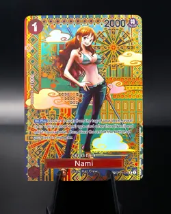 Nami OP01 SP PROXY CARD- ENGLISH- High Quality Texture - Image 1