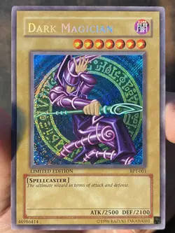 Dark Magician LP BPT-001 2002 Collectors Tin Limited Edition - Image 1