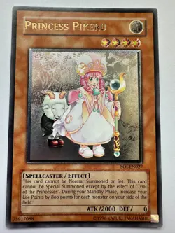 Yugioh Princess Pikeru SOI-EN027 Rare Good Condition 4D - Image 1