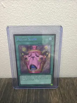 Pot of Sloth - CORI-EN061 - Secret Rare - NM - Chaos Origins - English - YuGiOh! - Image 1