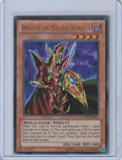 Yugioh LCYW-EN023 Breaker the Magical Warrior – Ultra Rare Unlimited Edition - Image 1
