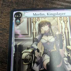 Grand Archive: Fractured Crown - Merlin, Kingslayer #004 - Super Rare - Image 3