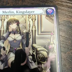 Grand Archive: Fractured Crown - Merlin, Kingslayer #004 - Super Rare - Image 4