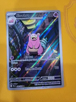 Slowbro 090/084 Pokemon Pitch Black Illustration Rare Near Mint! - Image 1