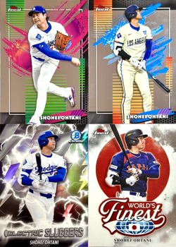 SHOHEI OHTANI Topps Finest Rare #250, Uncommon Electric Sluggers Refractor🔥💎🔥 - Image 1