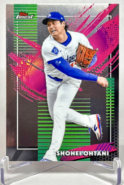 SHOHEI OHTANI Topps Finest Rare #250, Uncommon Electric Sluggers Refractor🔥💎🔥 - Image 2