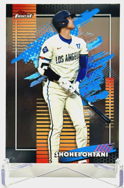 SHOHEI OHTANI Topps Finest Rare #250, Uncommon Electric Sluggers Refractor🔥💎🔥 - Image 4