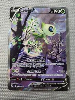 Celebi v 245/264 - Alternate Full Art - Pokemon Fusion Strike - Ultra Rare -NM - Image 1