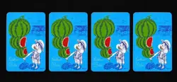 ONE PIECE METAKIRA LUFFY CARD RARE JAPAN FAIR NATSU COMI 2026 Set of 4 cards - Image 1