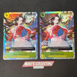 One Piece Boa Hancock OP14-112 SR The Azure Sea’s Seven English NM (2x) - Image 4