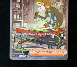 Pokemon Card TCG - Clemont's Quick Wit 243/191 - Surging Sparks - SIR - NM ⭐ - Image 3