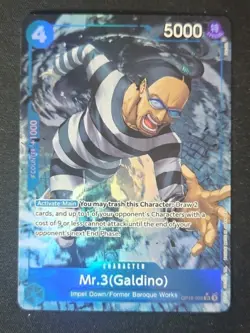Mr.3(Galdino) OP16-056 SR ALT ART | The Time of Battle | One Piece TCG | EN - Image 1