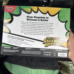 Mega Meganium Ex Box Mega Evolution Ascended Heroes Pokemon TCG New Sealed - Image 2