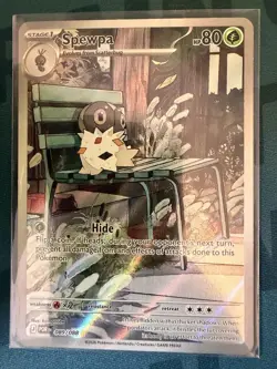 Pokemon TCG Illustration Rare Spewpa 089/088 Perfect Order English - Image 1