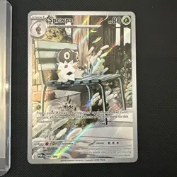 Pokemon TCG Spewpa 089/088 Illustration Rare - Perfect Order - Mint - Image 1