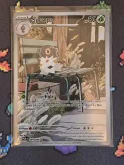 Pokemon TCG Card Spewpa 089/088 Perfect Order Illustration Rare - NM - Image 1