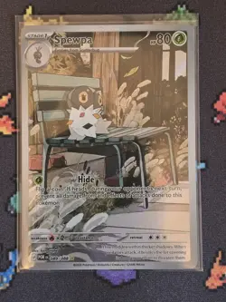 Pokemon TCG Card Spewpa 089/088 Perfect Order Illustration Rare - NM - Image 2