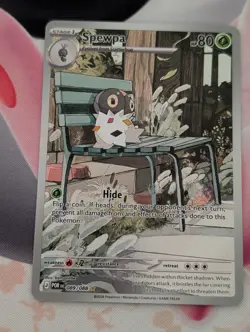 Pokemon TCG Spewpa 089/088 Perfect Order Illustration Rare Pack Fresh - Image 1