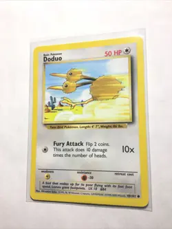 DODUO - 48/102 - Base Set - 4th Print - 1999-2000 - Pokemon Card - PL - Image 1
