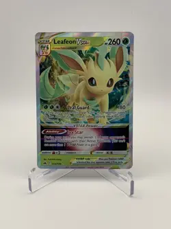 Pokemon TCG Crown Zenith Leafeon VSTAR Ultra Rare 014/159 Near Mint - Image 1