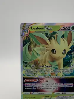 Pokemon TCG Crown Zenith Leafeon VSTAR Ultra Rare 014/159 Near Mint - Image 3