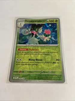 Meowscarada 018/159 SV09 Reverse Holo Card Journey Together - Image 1