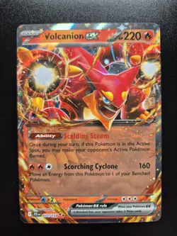 Pokemon TCG Volcanion EX Double Rare Card 031/159 Journey Together - Image 1