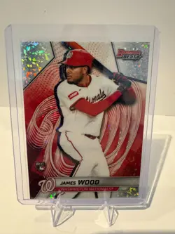 James Wood RC 2025 Bowman’s Best /299 Rookie Nationals #187/299 - Image 1