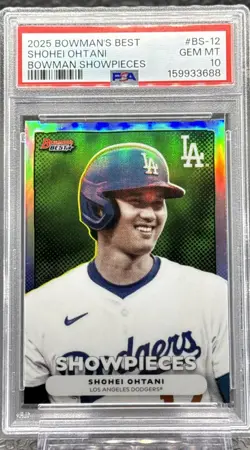 2025 Bowman's Best - Bowman Showpieces Shohei Ohtani #BS-12 - Image 1