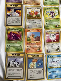 Vintage Japanese Pokemon Card Bulk Lot – Pocket Monsters Old Back Non-Holo - Image 4
