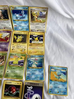 Vintage Japanese Pokemon Card Bulk Lot – Pocket Monsters Old Back Non-Holo - Image 5
