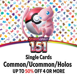 Pokemon TCG 151 Single Cards -Common/Uncommon/Holo - Image 1