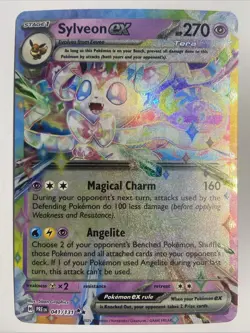 Sylveon EX Prismatic Evolutions Holo Double Rare Card 041/131 SV - Image 1