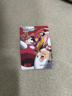 Round 1 x One Piece Collab Luffy Promo Club Card (1700 Credit Balance) - Image 1