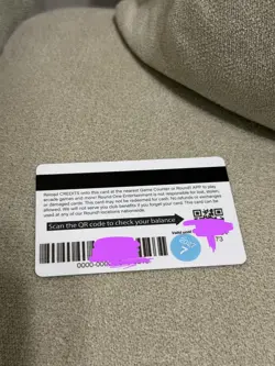 Round 1 x One Piece Collab Luffy Promo Club Card (1700 Credit Balance) - Image 2