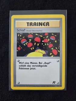 6x German Vintage Card Pokemon Tcg Cards Snorlax Squirtle Unown Machop Magikarp - Image 4