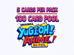 Duel Monsters Anime Style Booster Pack - DIY Anime Style Yugioh Orica Cards 🔥 - Image 5