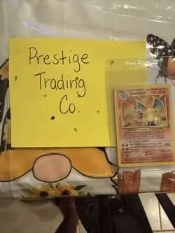 Charizard 4/102 Base Set Holo Rare Pokemon Card WOTC MP - Image 1