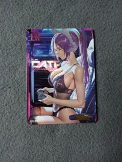 ER01 Yoruichi Bleach Femme fatale 2 Goddess Story WAIFU ANIME CARD - Image 1