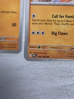 4x Pitch Black Drilbur 046/084 PlaySet Pokemon Trading Card Game Deck Build - Image 3