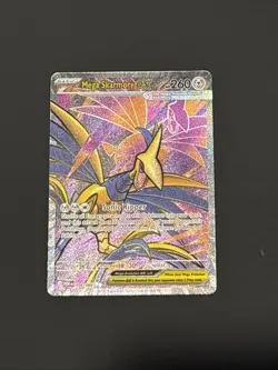 Mega Skarmory Ex 106/088 NM Perfect Order Ultra Rare Pokemon Card - Image 2