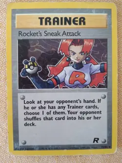 Rocket's Sneak Attack 72/82 Eng Pokemon TCG 2000 Vintage 1. Edition - Image 1