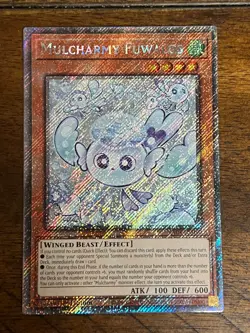 Yu-Gi-Oh! Mulcharmy Fuwalos Platinum Secret Rare - RA04-EN050, Pack Fresh, NM - Image 1
