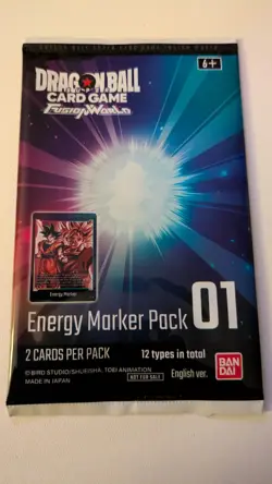 Dragon Ball Super Fusion World Card Game, Energy Marker Pack 01 (English) - Image 1