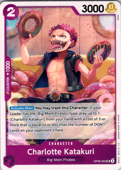 ONE PIECE TWO LEGENDS ENGLISH CARD GAME CARTE KATAKURI OP08-062 EN MINT - Image 1