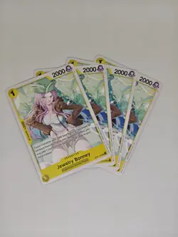 One Piece OP15-105 Jewelry Bonney Playset 4x English NM TCG - Image 1
