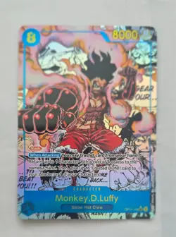 One Piece TCG OP-11-118 Monkey.D.Luffy Manga Rare English Edition - Image 1